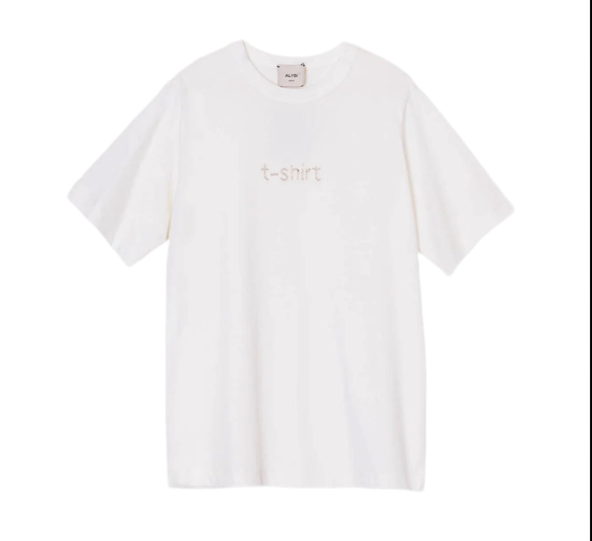 T-shirt ricamo Alysi